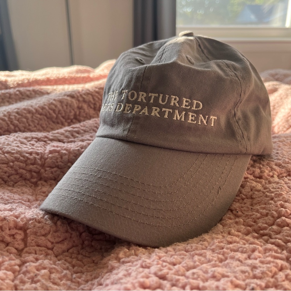 Taylor Swift Gray TTPD Baseball Cap